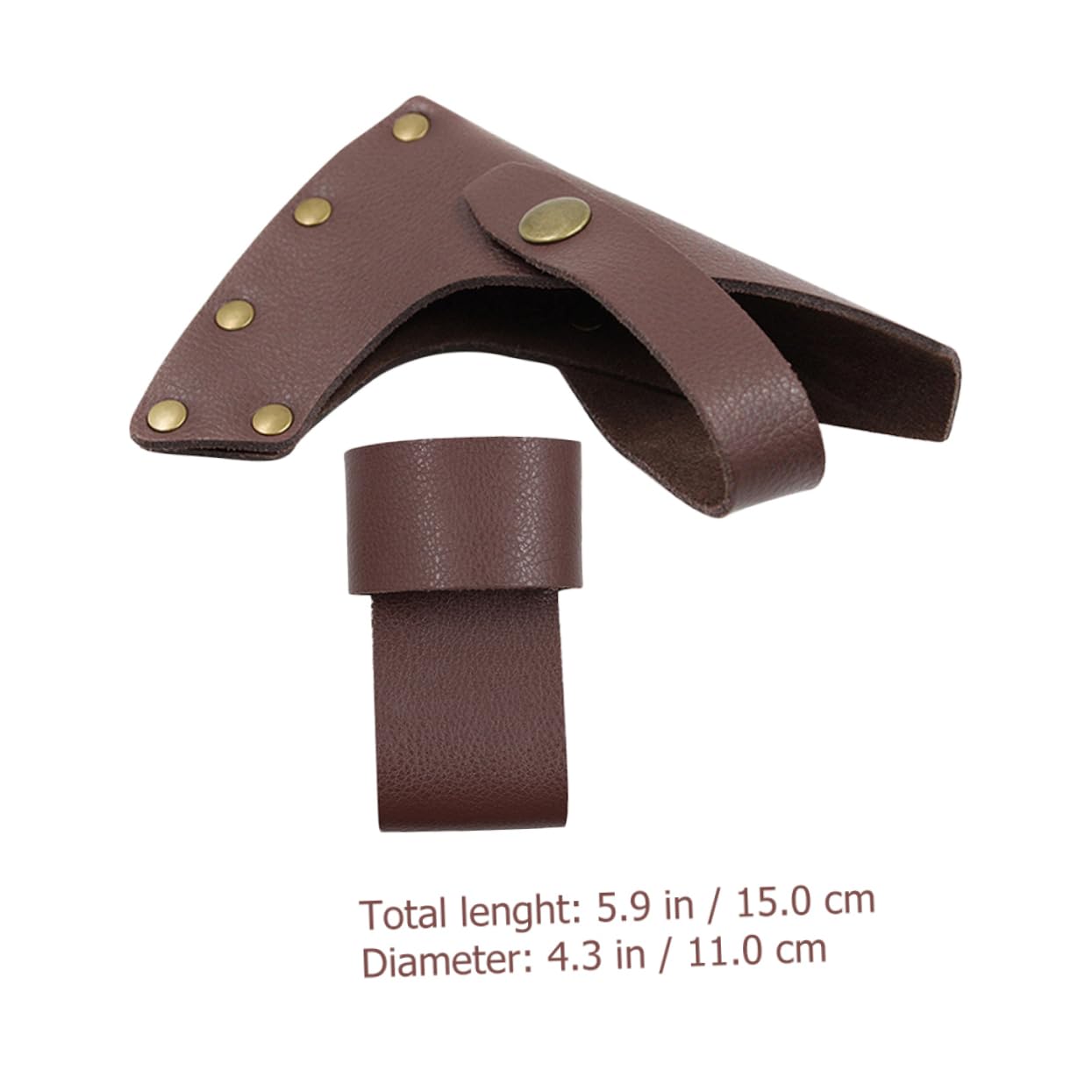 WHAMVOX Camping Gear Essential Heavy Duty Hatchet Cover Wooden Handle Protective and Stylish