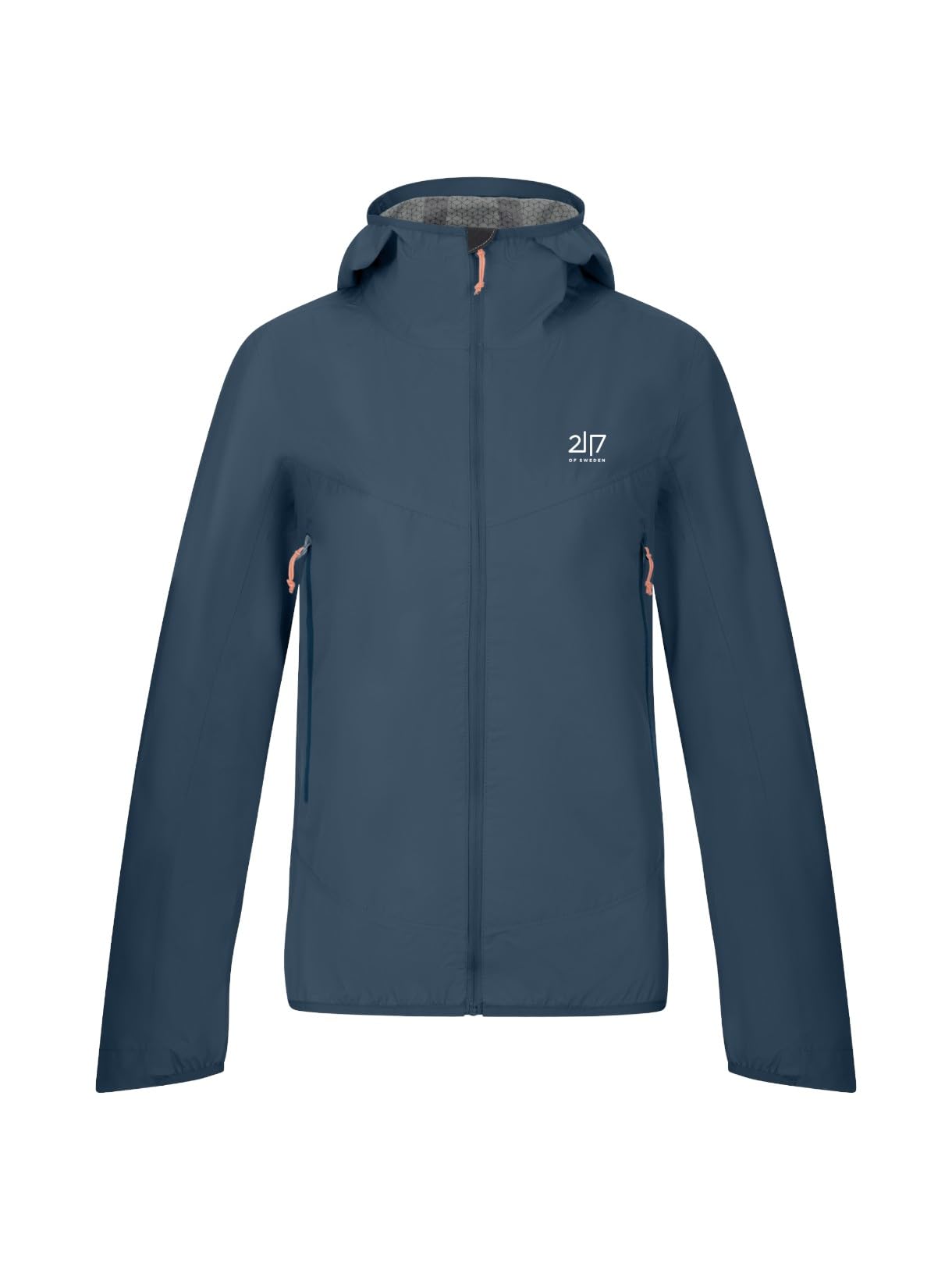 2117 of Sweden Jacks - Chaqueta para mujer con capucha de 2,5 l, impermeable, transpirable, compacta. Perfecta para aventuras al aire libre con capucha ajustable y costuras selladas.