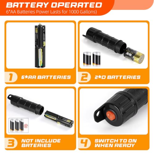 Image of Portable Cordless Fuel Transfer Pump Battery Powered