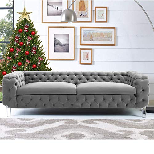 AORYVIC Sofa Legs Clear Furniture Legs Arcrylic 6 inch Bench Legs Modern Cabinet Cupboard Coffee Table Legs Pyramid Couch Feet Set of 4