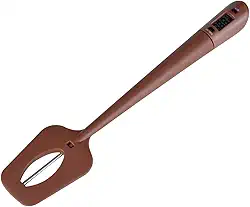 Digital Candy Thermometer, Instant Read Kitchen Cooking & Candy Spatula Thermometer Temperature Reader & Stirrer in One BPA Free Food Grade Material
