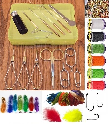 Mighty Fishing Fly Tying Tool KIT Set