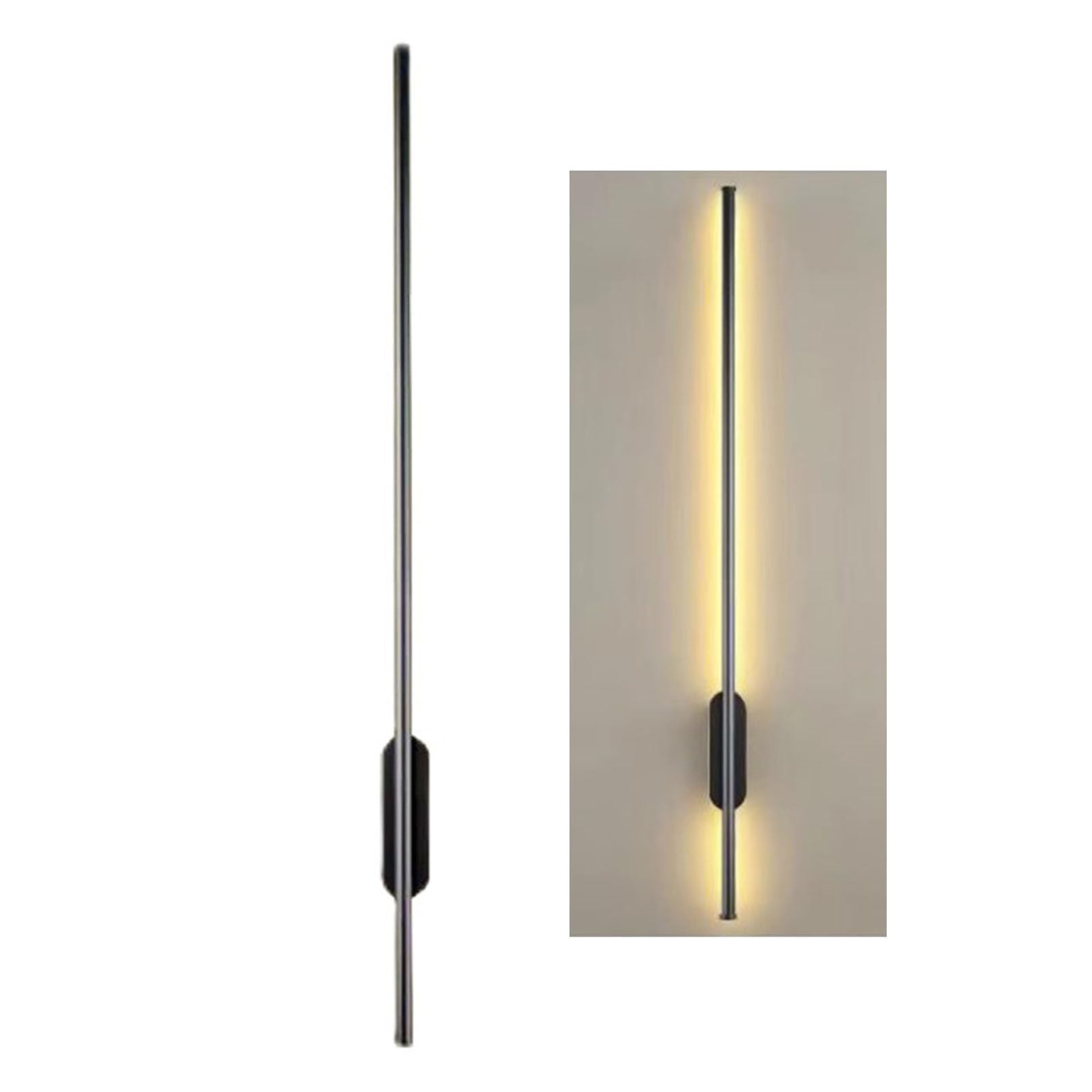 Barra de Luz LED, Barra de Luz de Pared LED Ajustable de 3 Modos, Luminaria Suave para Dormitorio y Sala de Estar, Lámpara de Pared Que Ahorra Espacio