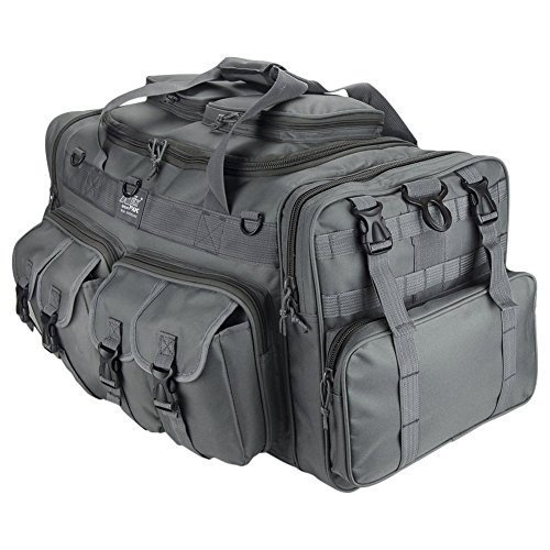 Npusa Mens Large 30" Inch Gunmetal Duffel Duffle Military Molle Tactical Cargo Gear Shoulder Bag #TOP3
