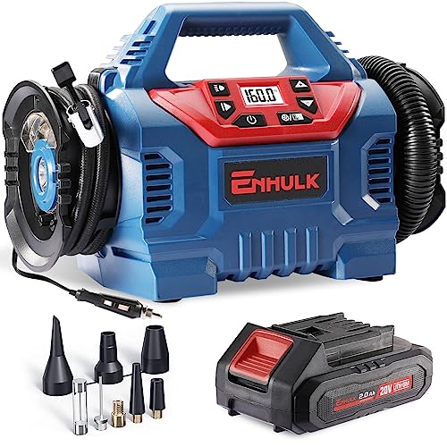 Find The Best Battery Powered Tire Compressor Reviews & Comparison
