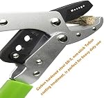 Bypass Lopper with Extendable, Anvil Lopper Heavy Duty, Tree Trimmer Telescopic 26-41 Inch, Garden Pruner 5 Sections Handle Adjustment, Branch Cutter with 2 Inch Cut Capacity