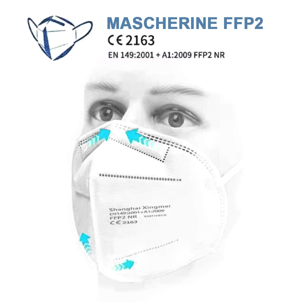 FFP2 cert. GmbH con CE 2163 caja 20ud.