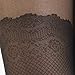Women's Patterned Footed Tights Pantyhose 3pair or 2pair (One Size : XS to M, Lace Detail_Black 2Pair)
