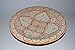 Marokański ceramiczny talerz glina dekoracja Orient Rękodzieło artystyczne Maroko Ø 40 cm - 905256-0098