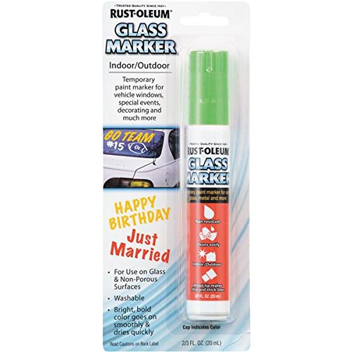 Glass Chalk Sponge Marker Green Amazon.in Home & Kitchen