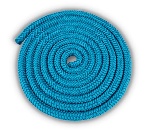HAEST Springseil für Kinder & Erwachsene | 2,10 m Länge | Grün | 88 g Gewicht | Ideal für Schul- und Vereinssport | Robust & Anpassbar