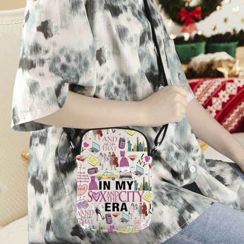 WCGXKO SATC Movie Gift In My Sex City Era Crossbody Bag Comedy Drama Series Gift Romantic Comedies Tv Show Merch4
