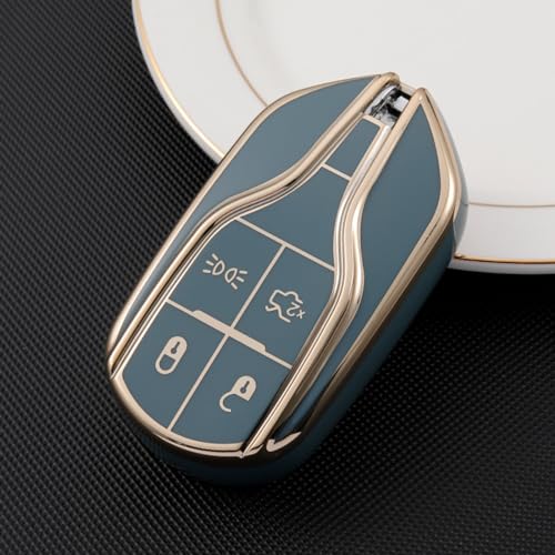 Funda para llave de coche que evita arañazos y caídas en mandos Maserati Ghibli TPU