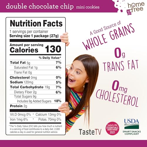 Homefree ASINPPOSPRME38866 Mini Double Chocolate Chip Cookies, Gluten Free thumb #6