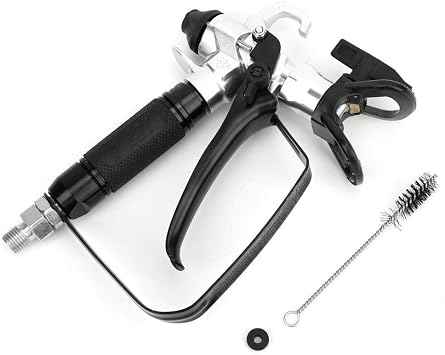 Paint Spraying Gun,High Pressure Airless Paint Spray Gun,Building Wall Coating Painting Tool,517 Tip 1/4-18NPSM Inlet 3600PSI Pressure