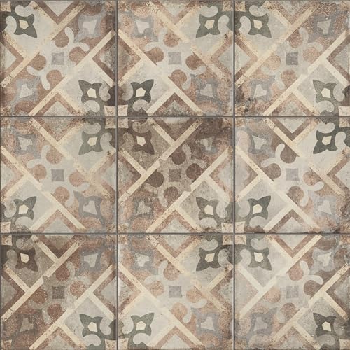 Merola Tile D'Anticatto Decor Laterza 8-3/4" x 8-3/4" Porcelain Floor