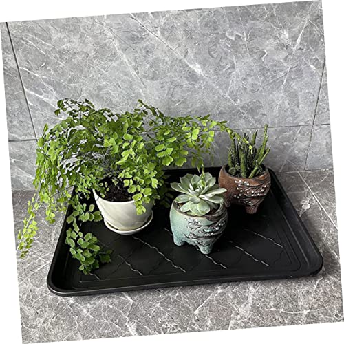 VILLCASE Schuh Und Futtermatte Tablett Aus Strapazierfähigem Pp Rutschfestes Multifunktions Ablagefach Für Haustiere Eingang Und Garten 2 Stück