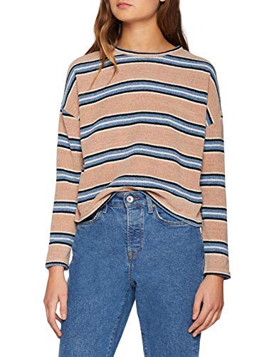 New Look Chenille Stripe Maglia a Maniche Lunghe