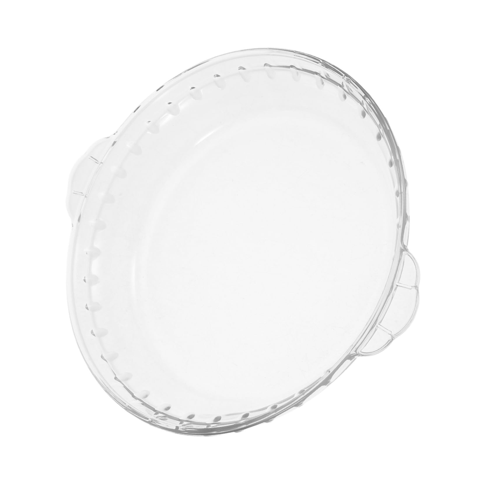 Holibanna Tapa De Cristal Para Horno Microondas. Moldes Para Pasteles Profundos Bandeja De Servicio De Aperitivo Plato De Pastel Para Hornear Plato Para Servir Comida Transparent Vidrio