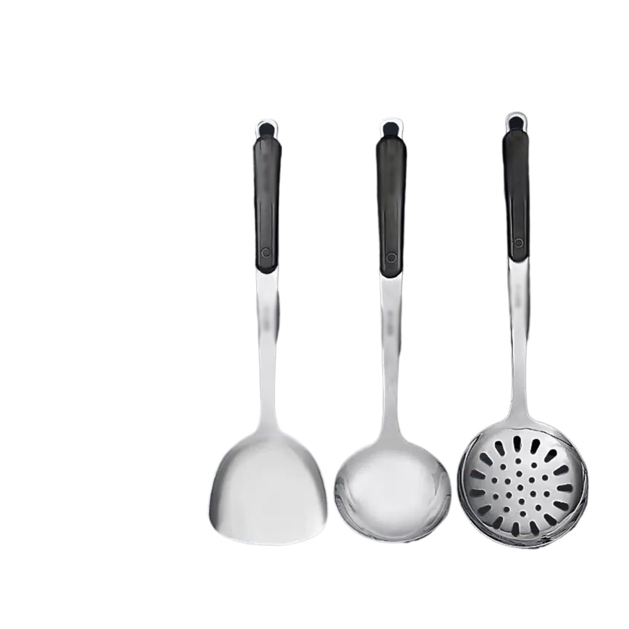 Ustensiles de cuisine pour poêle antiadhésive avec louche et spatule wok