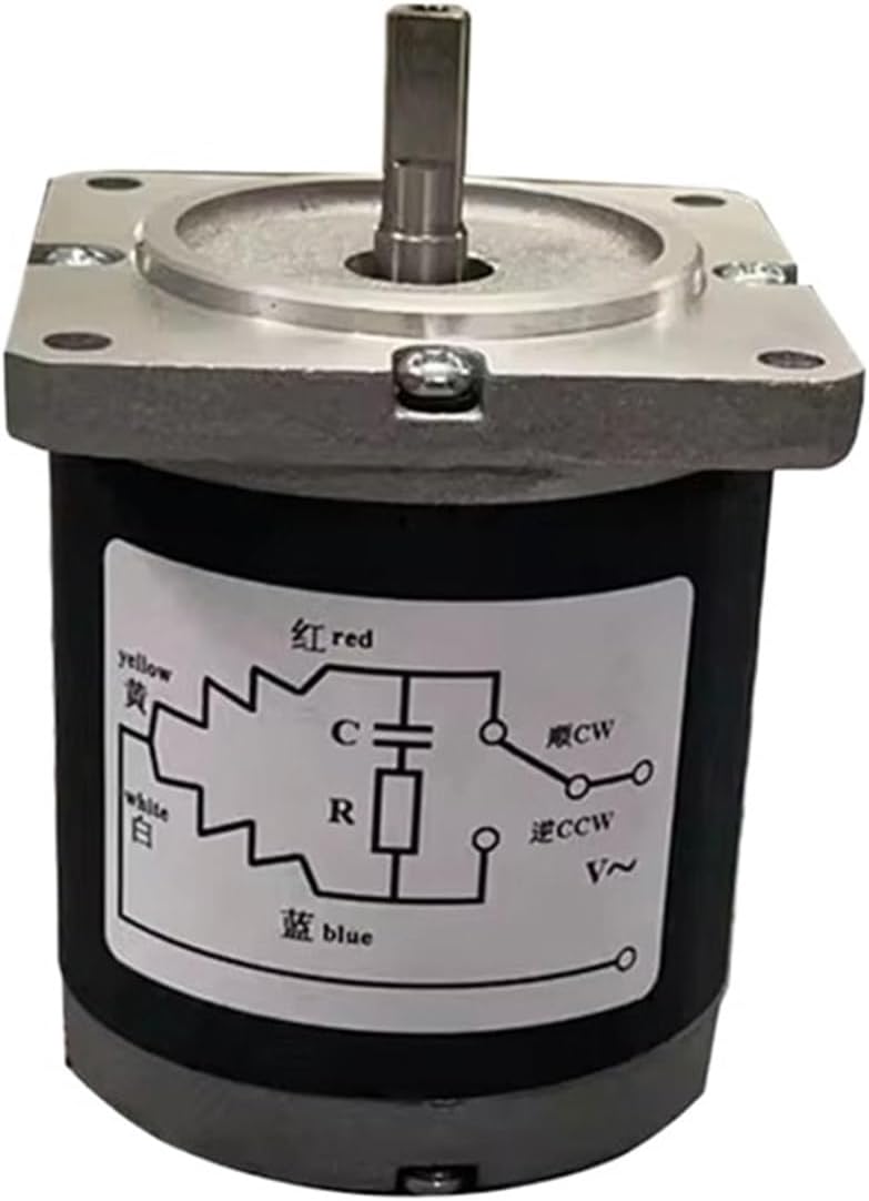 Synchronous Motor 55TDY4 55TDY115-1 Central Shaft 16W 220V AC Permanent Magnet Low-Speed Durable High Torque 60rpm 115rpm