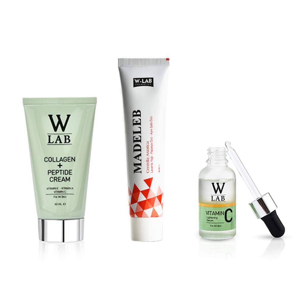 W-LAB - Serum z witaminą C + kolagen + Madeleb