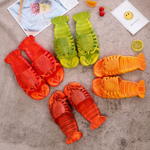 Image of Lobster Slippers, Bass Sandals, Animal Fish Slippers