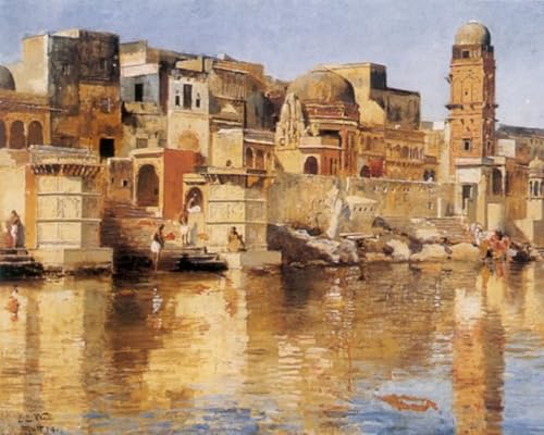 Impression d'affiches Muttra Edwin Lord Weeks en toile canvas premium de 60x90cm