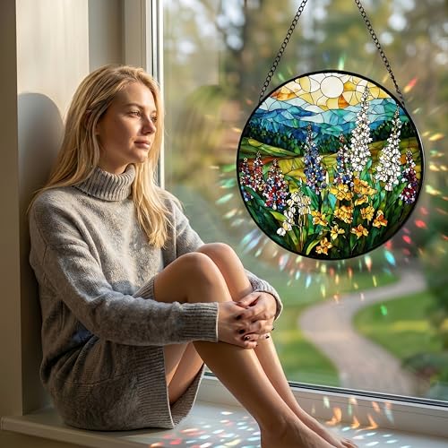 Stained Glass Window Hanging Suncatcher - image 7
