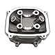 GOOFIT Zylinderkopf Motor Zylinderkopf mit Ventil Teile Ersatz für GY6 150cc 157QMJ 152QMI Chinesische Installierte Roller Moped Teile Moped taotao quads
