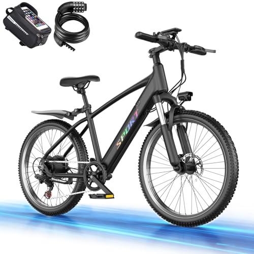ASKGO Electric Bike for Adults, 1500W Peak E-Bike with 7-Speed,