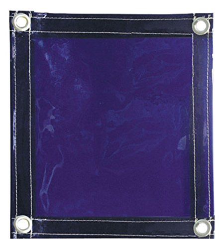 X 8' 14 MIL Blue Transparent Vinyl Replacement Welding Screen