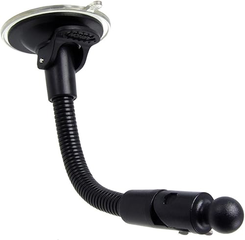 Arkon Soporte GPS para coche Garmin nuvi 40 50 200 2013 24x5 25x5 serie GPS parabrisas succión montaje con cuello de cisne flexible