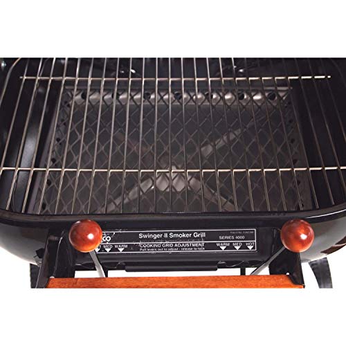 Americana-The-Swinger-with-an-adjustable-six-position-cooking-grid-in-red