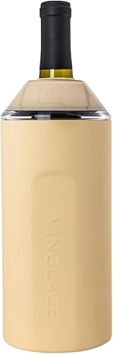 Miniatura 46 de Vinglacé Recipiente aislante para vino de acero inoxidable Negro -,Coral,marino,Rosa,Sea Glass,Blanco,Azul fresco,Cobre,Evergreen,Grafito,Oro