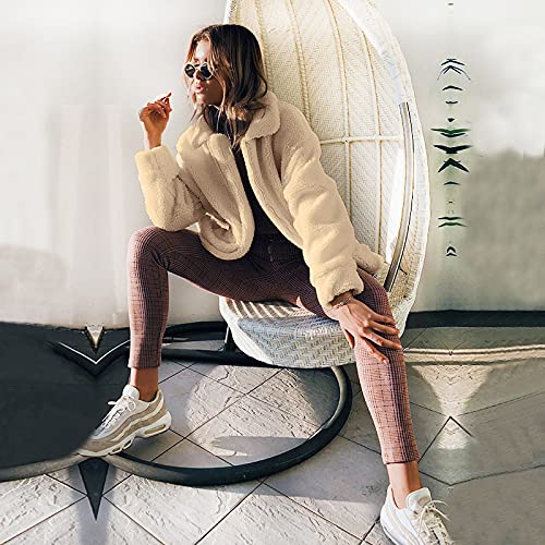 image for PRETTYGARDEN Women's Fashion Winter Coats Sherpa Fleece Faux Fur Shear