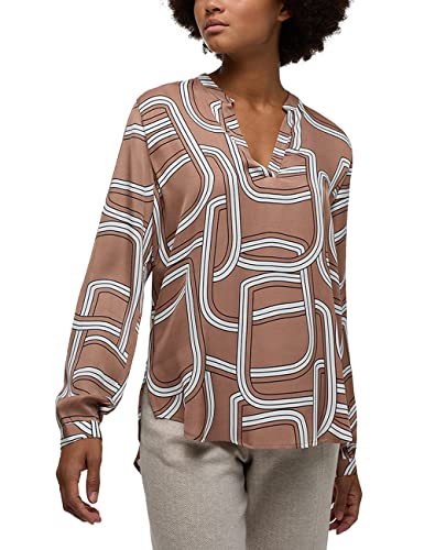 ETERNA Damen Blusen Tunika LOOSE FIT 1/1 chestnut 44_D_1/1