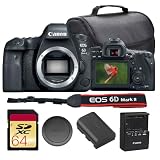 Canon EOS 6D Mark II DSLR Camera Body (1897C002) Bundle