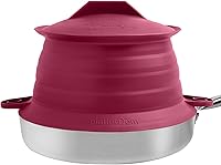 Vista 18 de SplatterDom - Protector contra salpicaduras para ollas y sartenes de 8 y 10 pulgadas (20 y 9.8 in), plegable, ajustable, reversible, apto