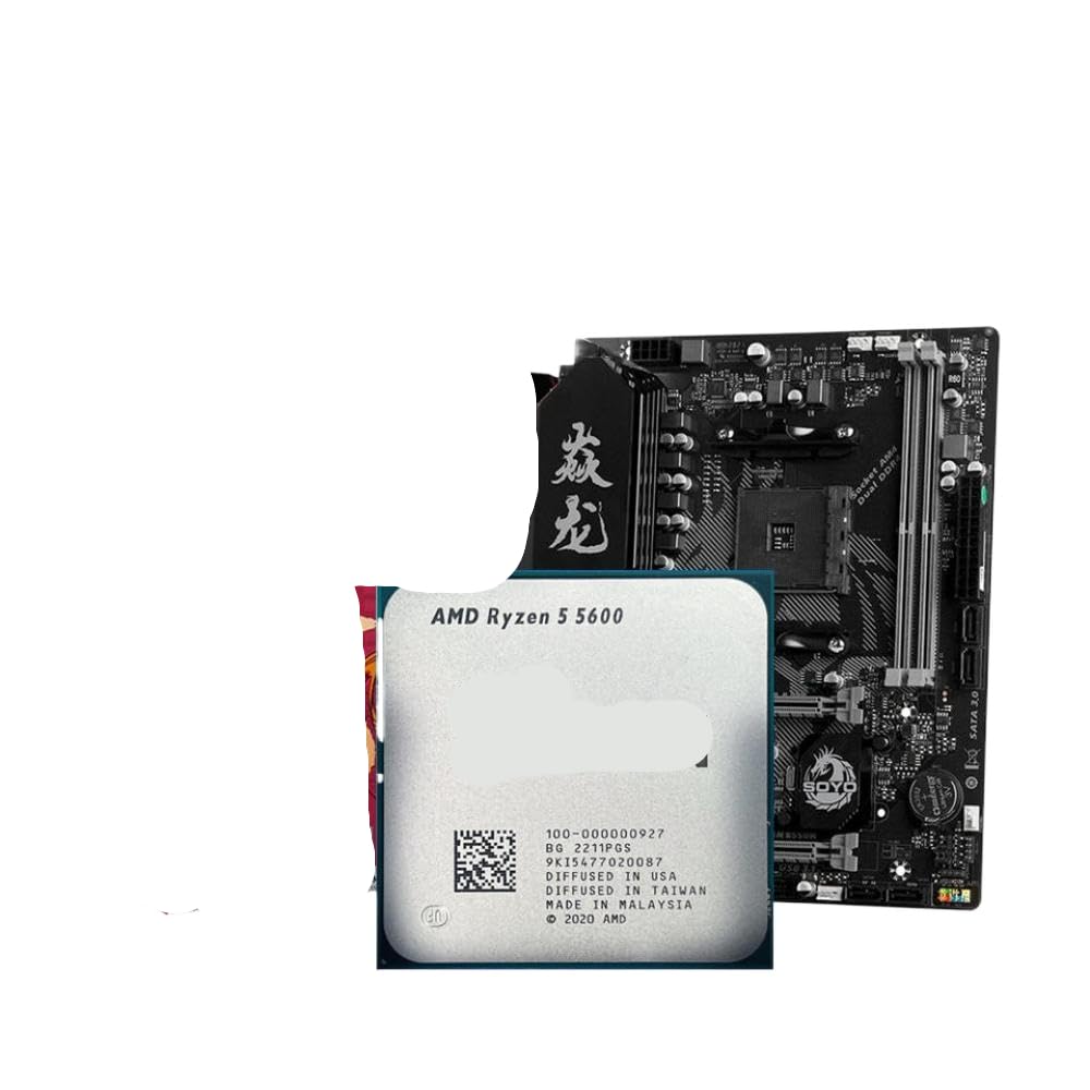 Ryzen5 5600＋B550M マザーボード＋その他 Amazon | B550M マザーボードコンボ Ryzen 5 5600 CPU 6 コア 12