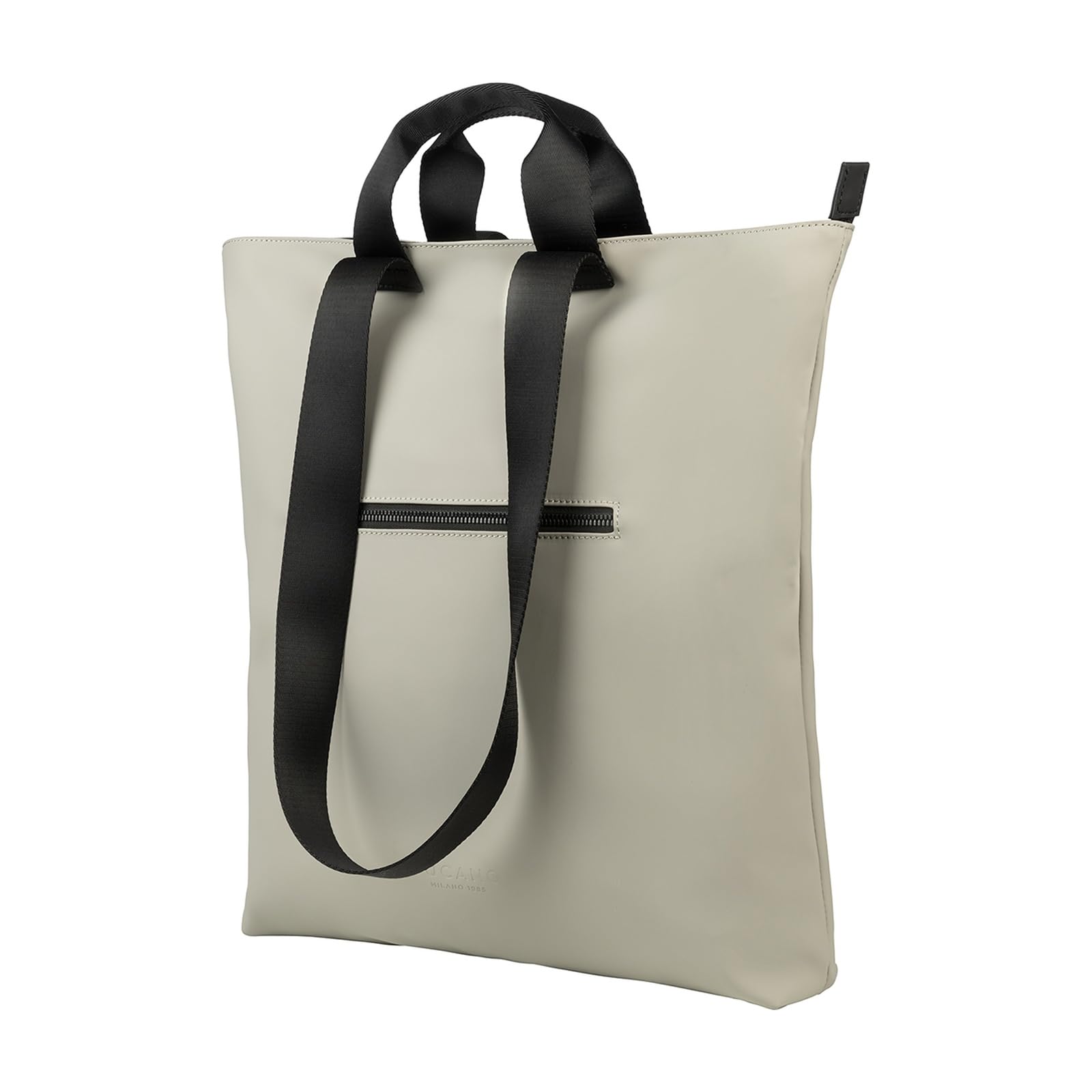 Tucano, Gommo Shopper, Borsa per MacBook e Laptop 14" in Materiale Gommato, Borsa Computer con Tasca Imbottita e Tasca Accessori, Shopper Bag con Tracolle in Nastro