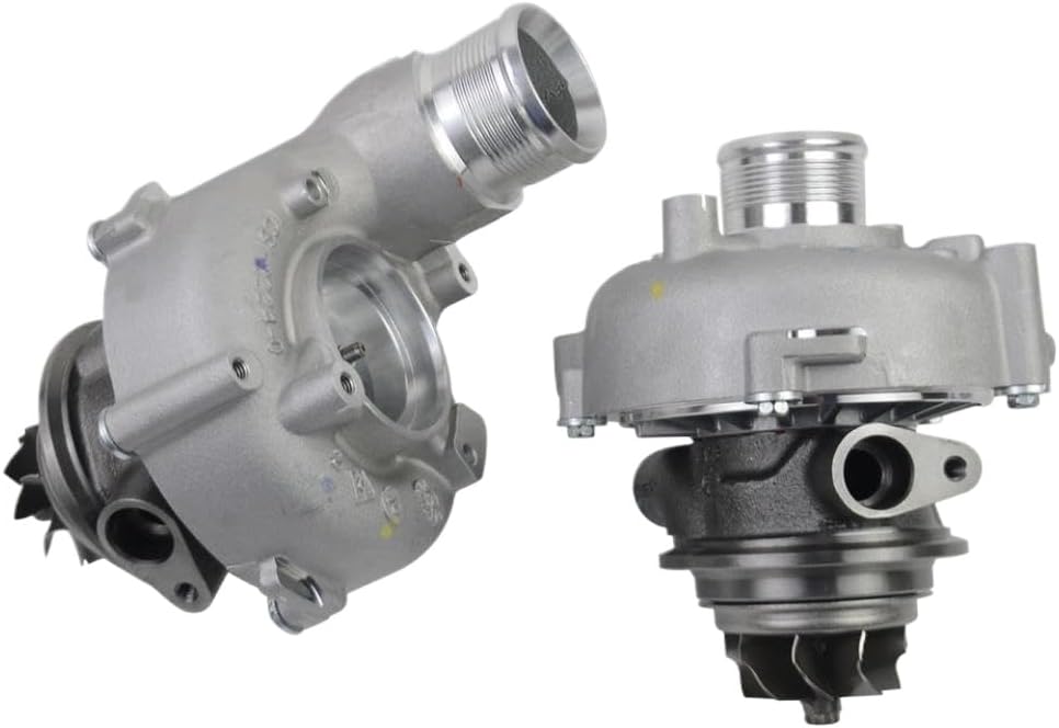 Turbocharger Compressor CHRA Core Assembly (2-Pack) Compatible with A8 S6 S7 S8 4.0L V8 Models - Replaces OEM Numbers 079145722, 079145721, 079145703E, 079145703P