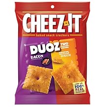 CheezIt Duoz Bacon & Cheddar 4.3OzPack of 6