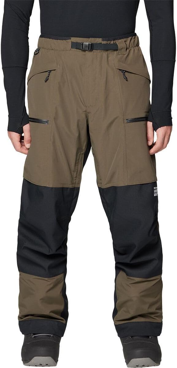 Mountain Hardwear, First Tracks Pant - Men's, Ridgeline/Black, L/Reg