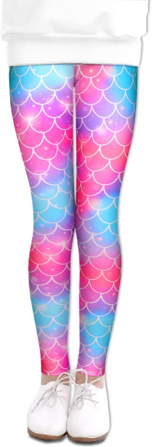 LUOUSE Girls' Leggings Full Length Comfy Pants Trousers 4-13 Years - Image 6