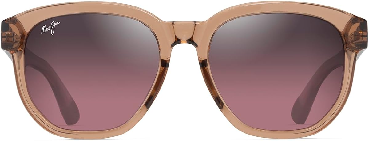 Maui Jim Akahai Af - Gafas de sol redondas para hombre