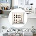 Cute Wines Bottle Throw Pillow Covers Decorative Square Pillowcase Super Soft Plush Pillow Case for Chair Sofa Bedroom Living Room Home Decor 18 