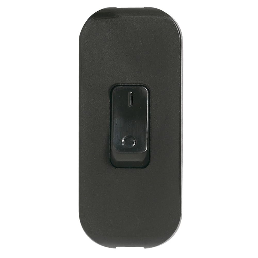 Legrand 040194e – Strait of Step Switch for Lamp (250 V) Black