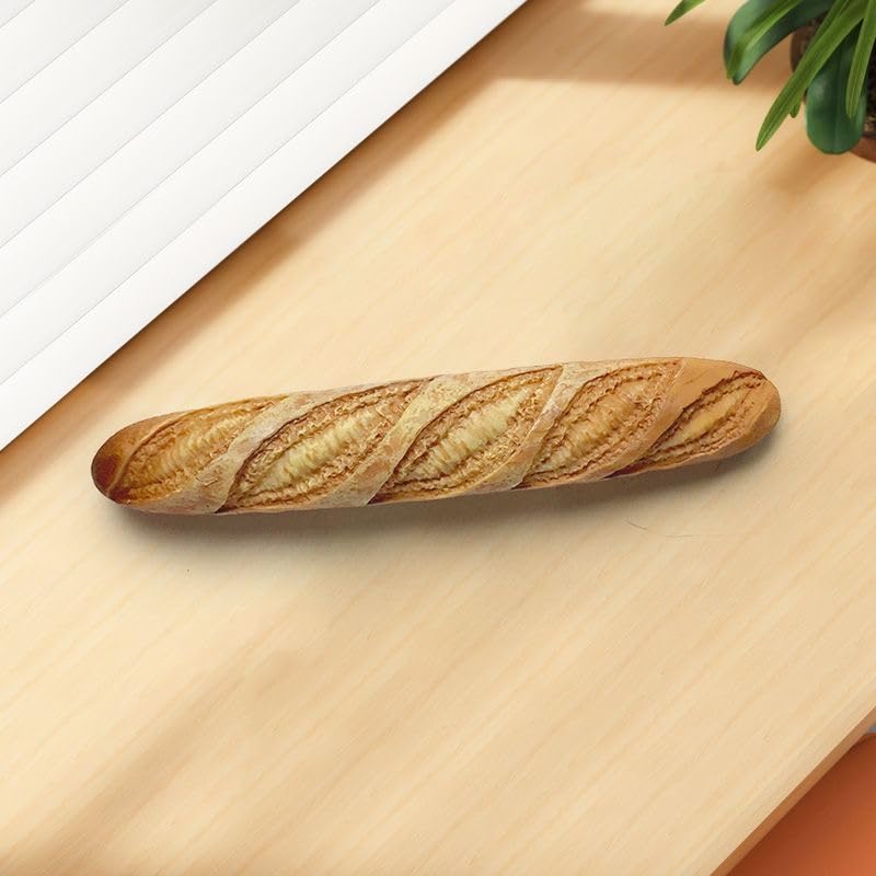 Set de 2 Imán Mini Baguette Realista para Refrigerador miniatura 4