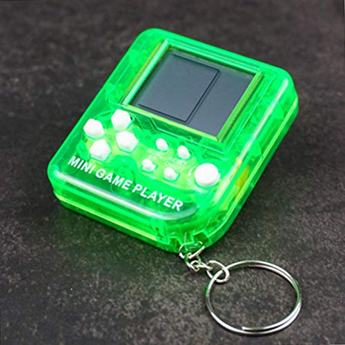 Mini Consola de Juego Retro, Reproductores de Juegos Portátiles Multifunción con Diseño Llavero Portátil para Niños (#3)